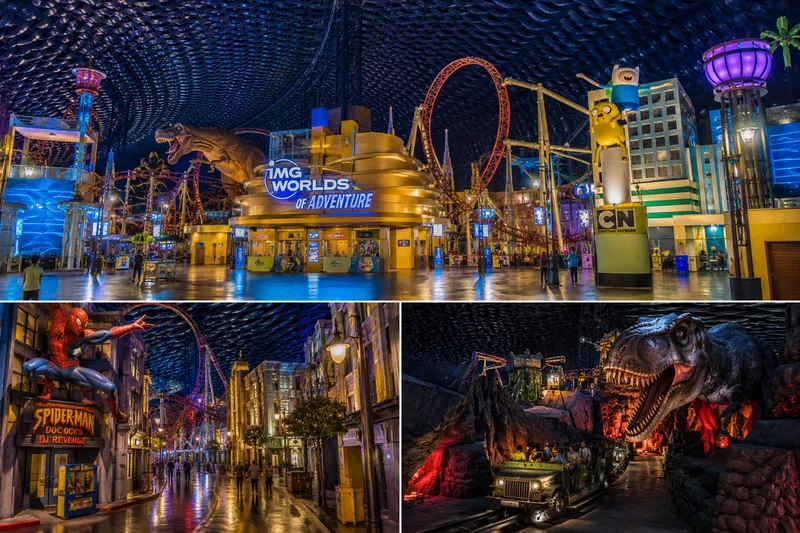 IMG Worlds of Adventure в Дубае: необыкновенное путешествие в мир развлечений