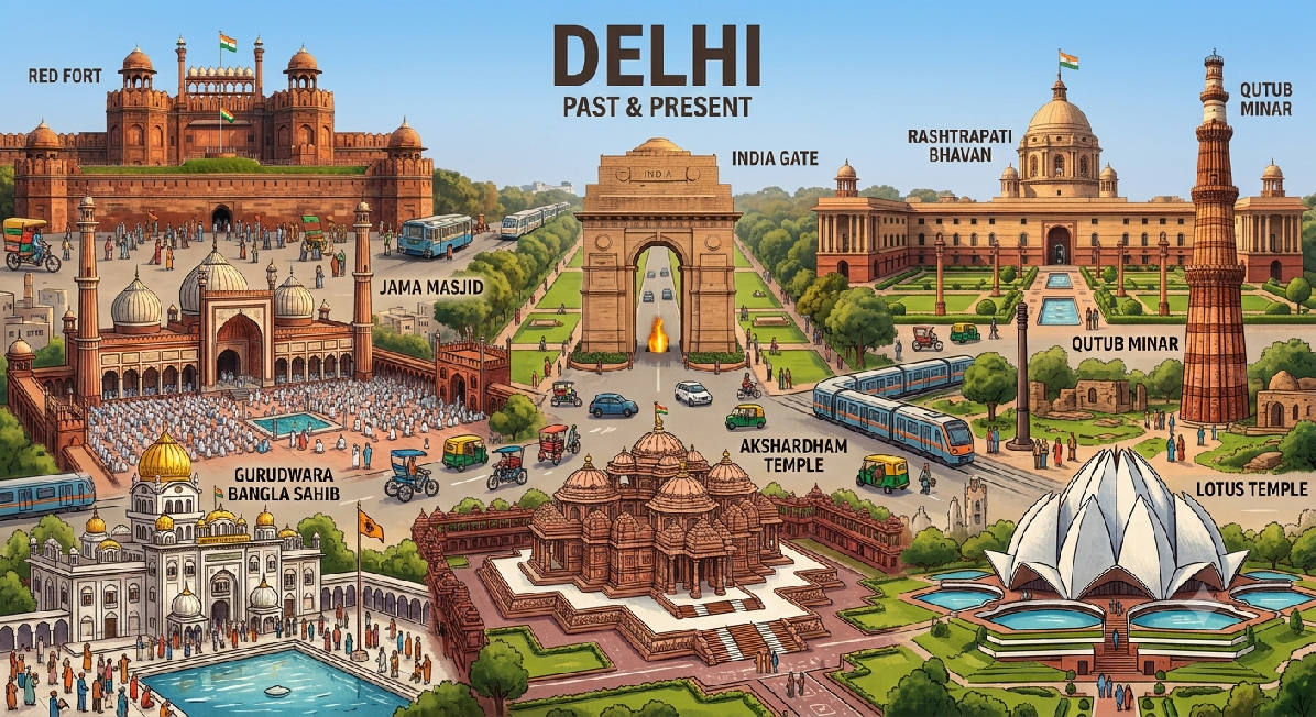 Discover Delhi – A Journey Through India’s Past & Present